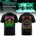 King Gizzard And The Lizard Wizard Merch Australia Tour 2026 T-Shirt Gift Ideas For Rock Lovers - Merchluma