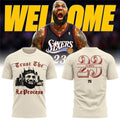 Lebron James Philadelphia 76ers Trust The Leprocess T-Shirt Lebron James Merch Fan Gifts - Merchluma