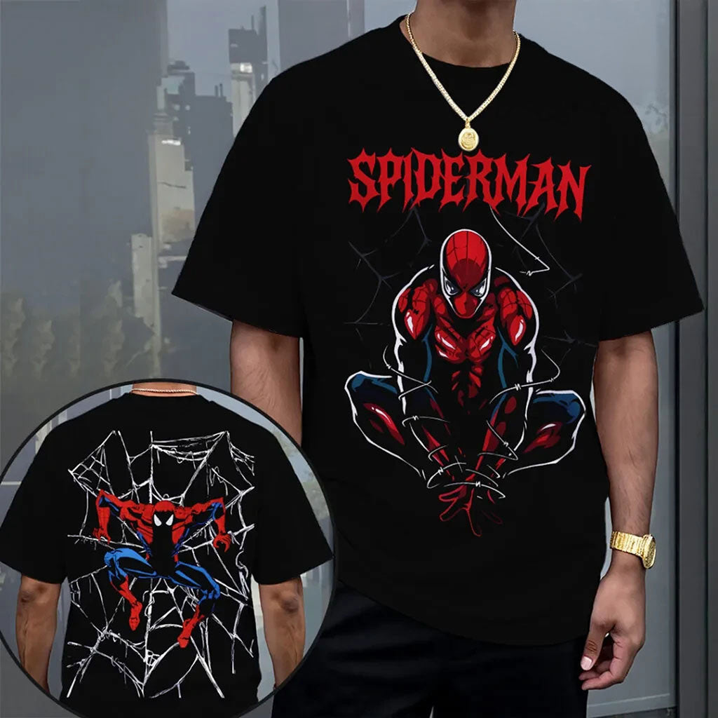 Marvel The Amazing Spider-Man T-Shirt Black Spider-Man Merch Gift For Marvel Lovers - Merchluma