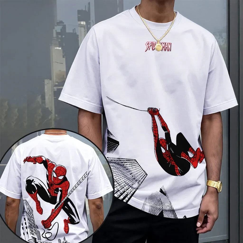 Marvel The Amazing Spider-Man White T-Shirt 2026 Superhero Merch Best Gift For Him - Merchluma