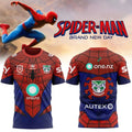 New Zealand Warriors X Spider-Man Brand New Day T-Shirt 2026 NZ Warriors Merch Gift For Brother - Merchluma