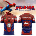 South Sydney Rabbitohs X Spider-Man Brand New Day 2026 T-Shirt Rabbitohs Merch Present For Fans - Merchluma