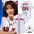 Blackpink 10th Anniversary Comeback Red Velvet Wendy Baseball Jersey 2026 Red Sox Merch Gifts - Merchluma