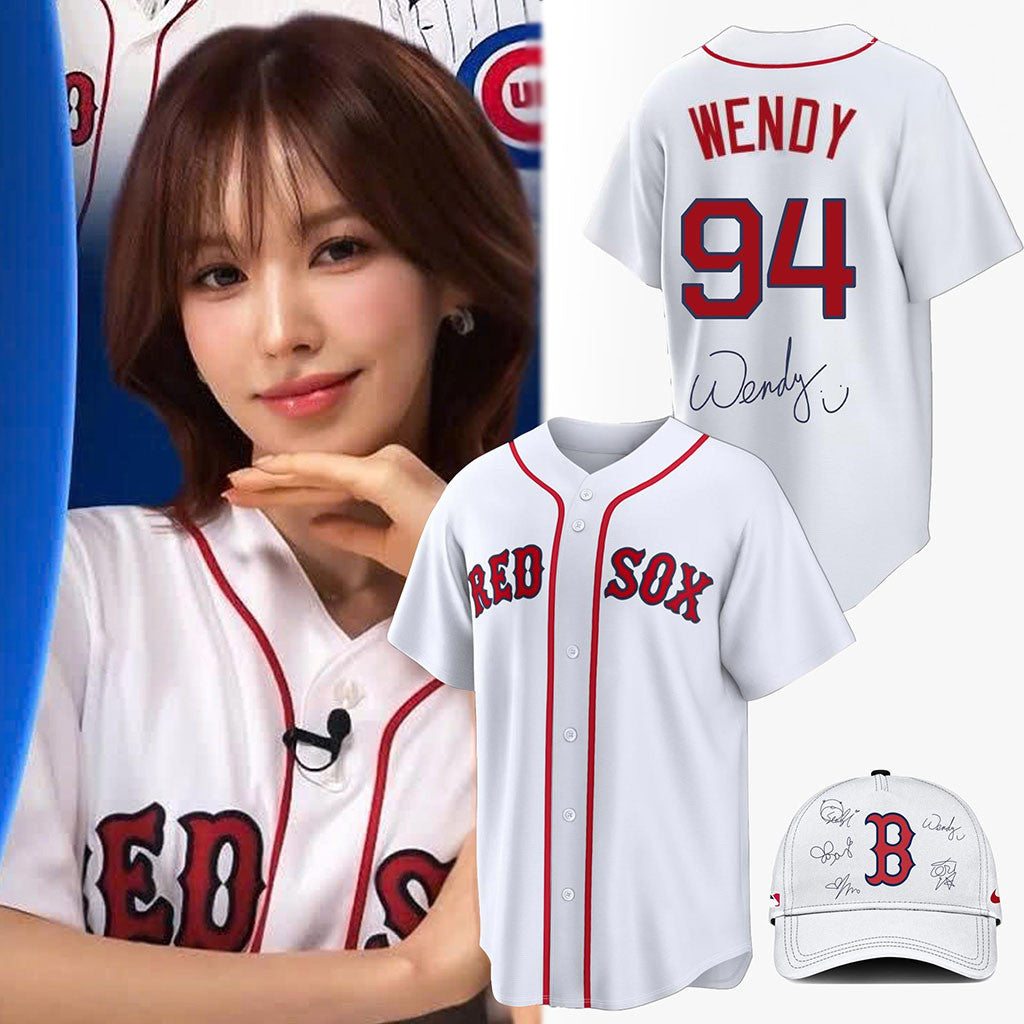 Blackpink 10th Anniversary Comeback Red Velvet Wendy Baseball Jersey 2026 Red Sox Merch Gifts - Merchluma