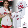 Los Angeles Angels KiiiKiii #24 Haum Baseball Jersey 2026 KiiiKiii Merch Gift Ideas For Fans - Merchluma