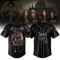Hollywood Vampires World Tour 2026 Signed Special Black Baseball Jersey Hollywood Vampires Merch - Merchluma