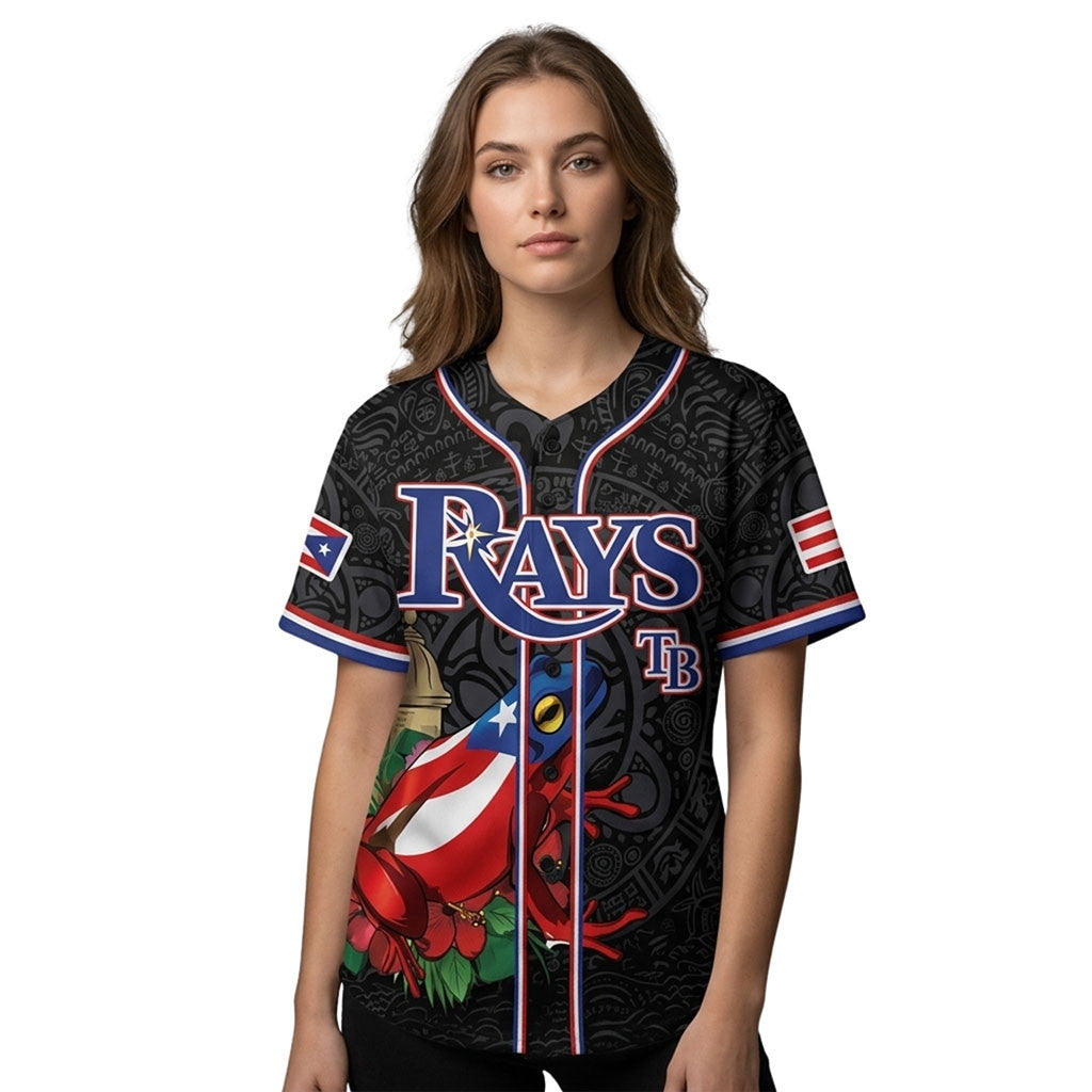 Tampa Bay Rays Puerto Rican Heritage 2026 Jersey Rays Merch Baseball Enthusiast Gifts - Merchluma
