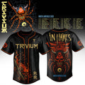 Trivium North America Tour 2026 Baseball Jersey Trivium Merch Music Related Gifts For Guys - Merchluma