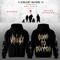 I Prevail The Violent Nature Tour 2026 Tour Hoodie Born To Suffer Hoodie I Prevail Merch Gifts - Merchluma