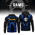 Los Angeles Rams Native Spirit Heritage Hoodie 2026 LA Rams Merch Gift For Football Fans - Merchluma
