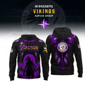 Minnesota Vikings Native Spirit Heritage Hoodie 2026 MN Vikings Merch Gift For Football Fans - Merchluma