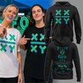 Indiana Fever X Sophie Cunningham Thank You Sophie For Speaking Up For Girls Black Hoodie - Merchluma