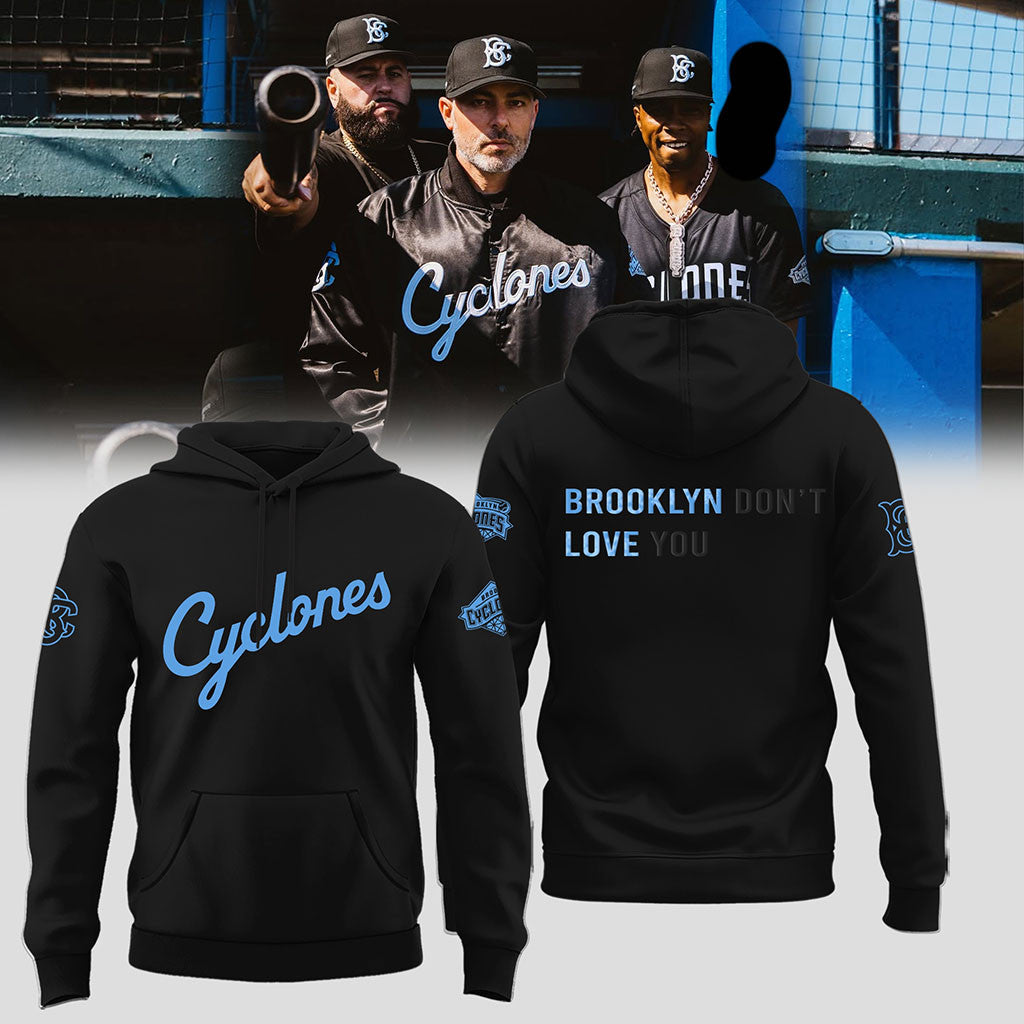 The J-Frost X Brooklyn Cyclones Hoodie Brooklyn Don't Love You Hoodie Fan Merch 2026 - Merchluma