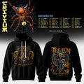 Trivium North America Tour 2026 Hoodie Black Trivium Merch Gifts For Music Enthusiasts - Merchluma