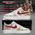 Personalized Mayday Parade Merch 2026 Tour Dates Signed Sneakers Gifts For Rock Band Lovers - Merchluma