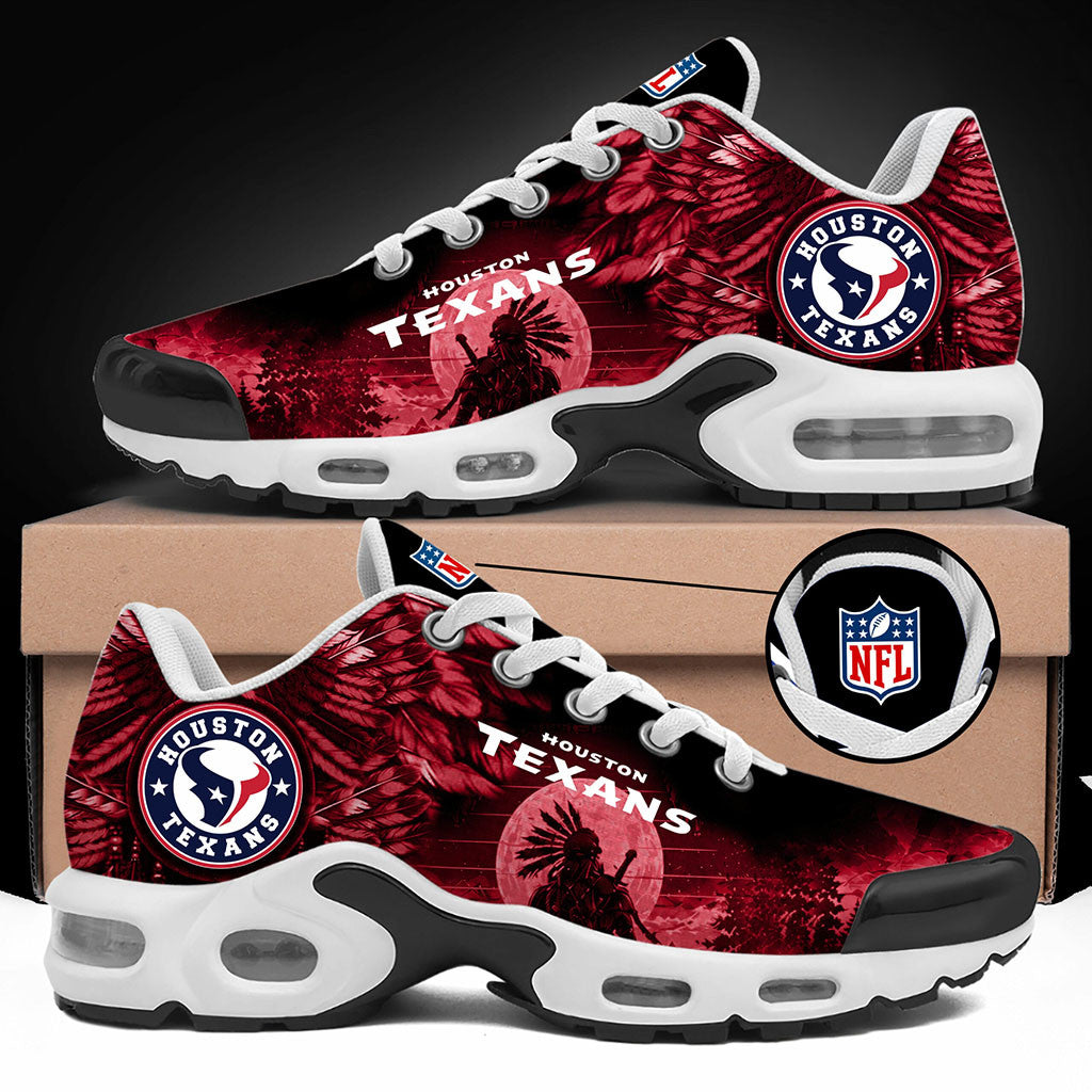 Houston Texans Native Spirit Heritage Shoes Sneakers 2026 Houston Texans Merch Fan Gifts - Merchluma