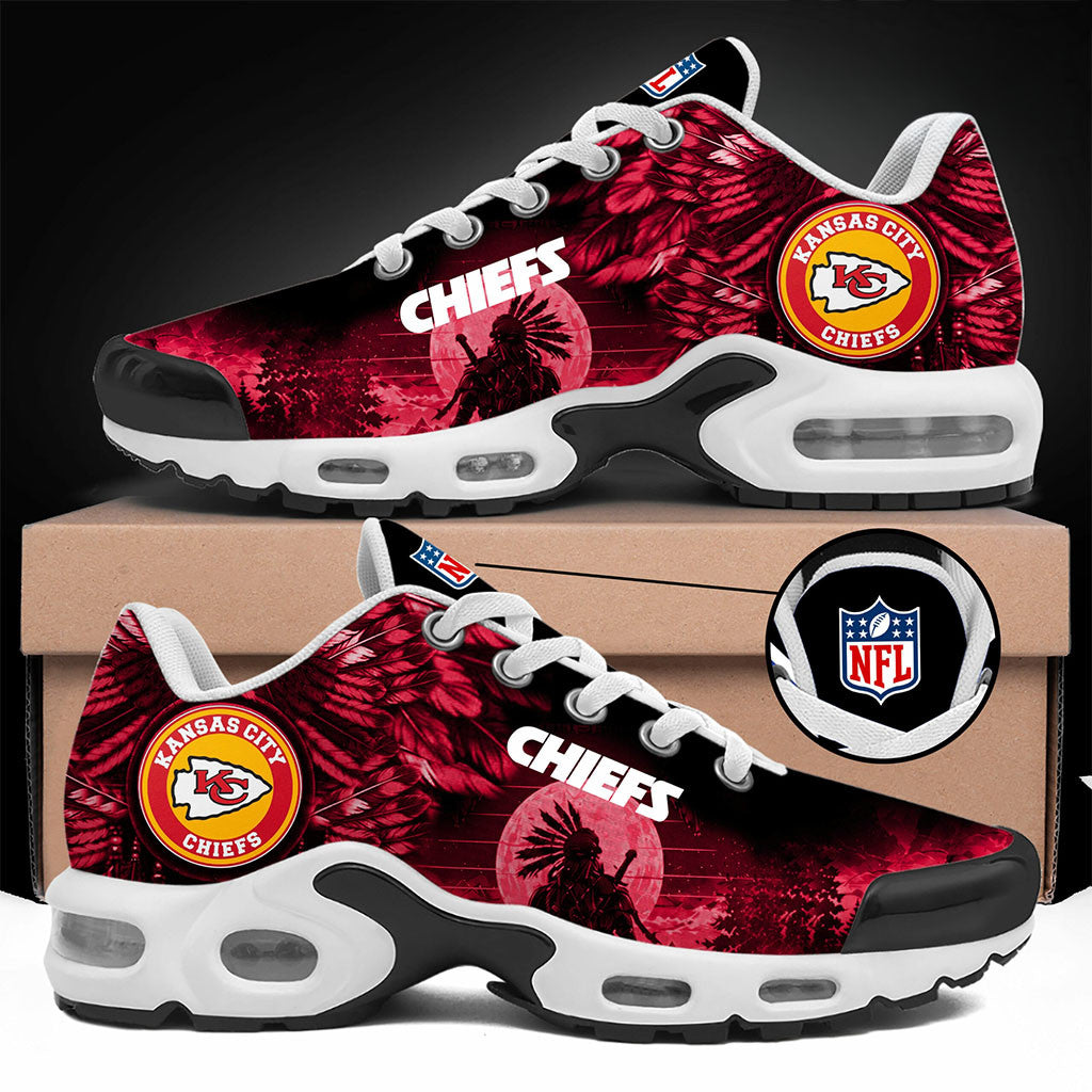 Kansas City Chiefs Native Spirit Heritage Shoes Sneakers 2026 KC Chiefs Merch Football Fan Gift - Merchluma