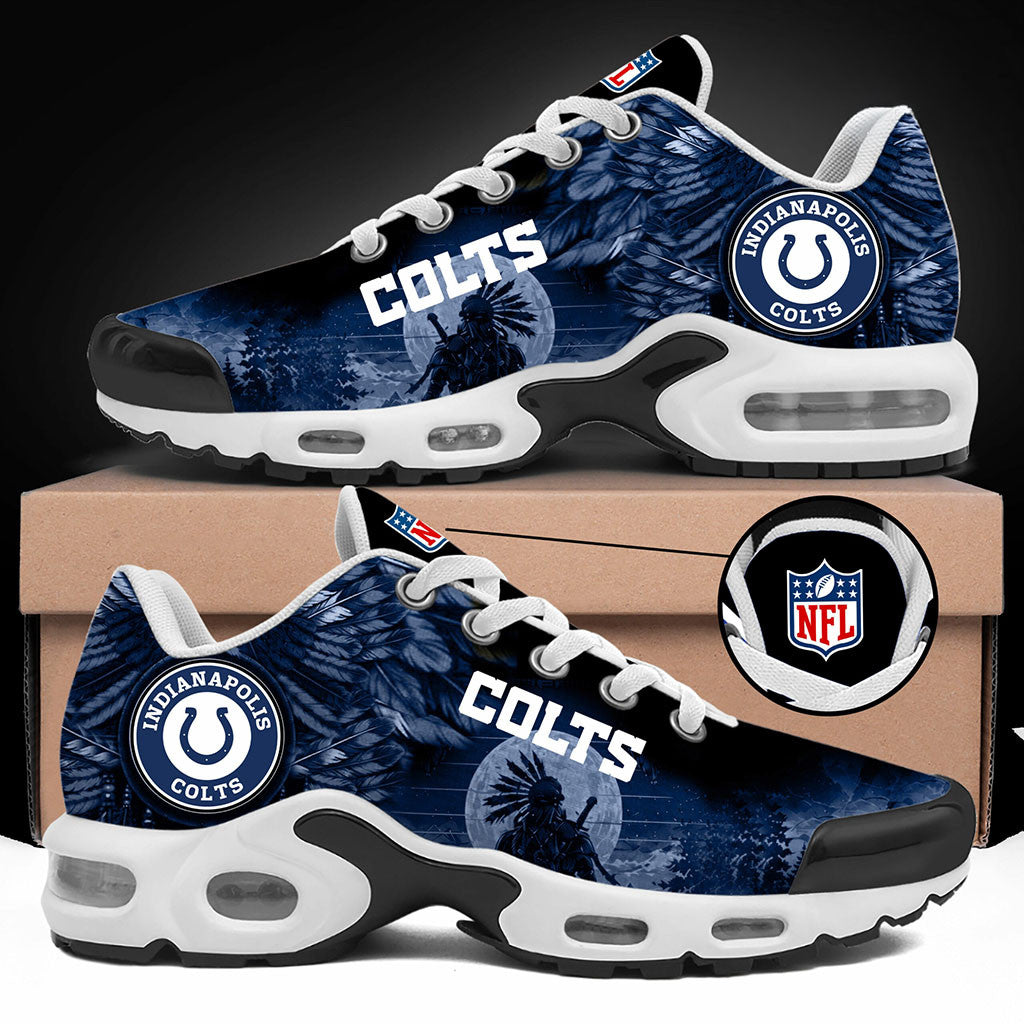Indianapolis Colts Native Spirit Heritage Shoes Sneakers 2026 Colts Merch Football Fan Gifts - Merchluma