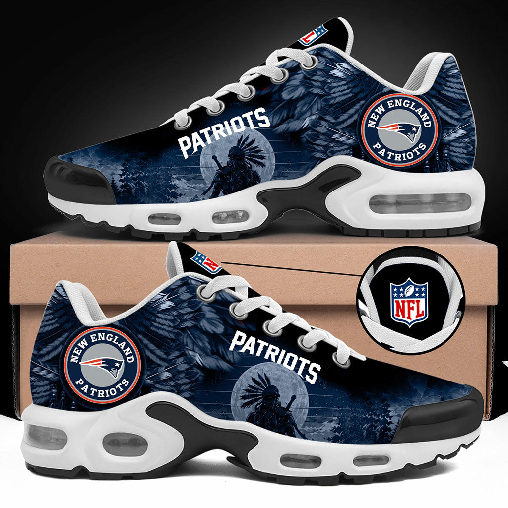 New England Patriots Native Spirit Heritage Sneakers 2026 NE Patriots Merch Gift For Fans - Merchluma