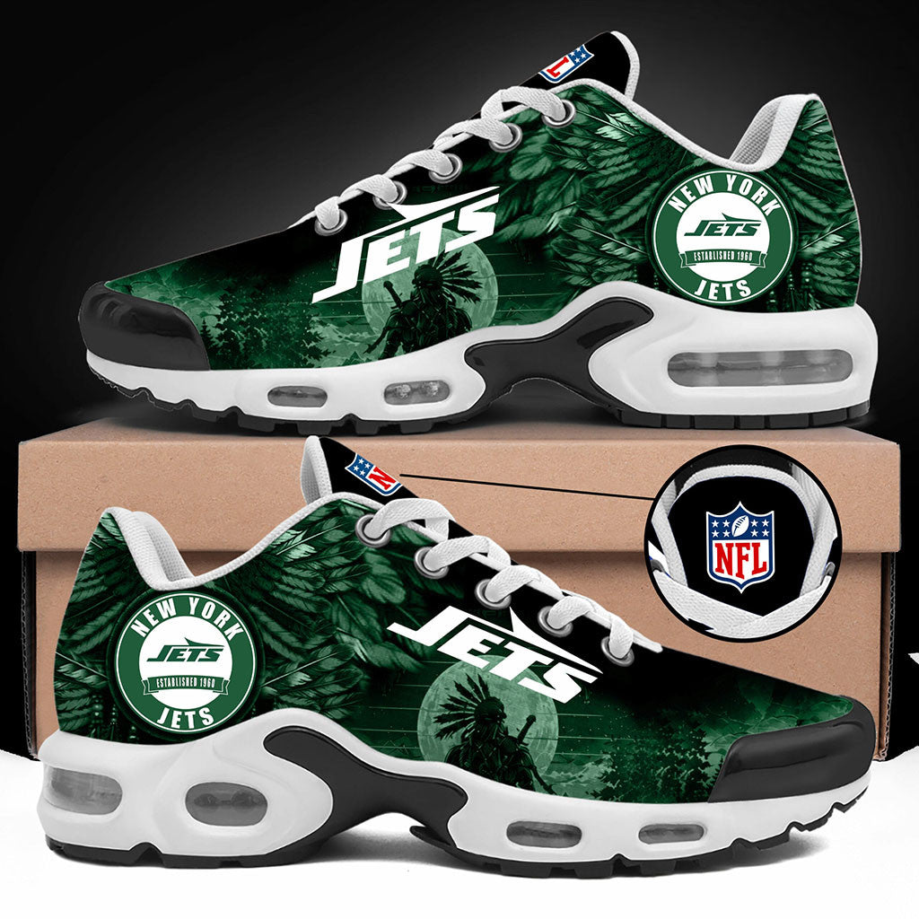 New York Jets Native Spirit Heritage Shoes Sneakers 2026 NY Jets Merch Gifts For Football Lover - Merchluma