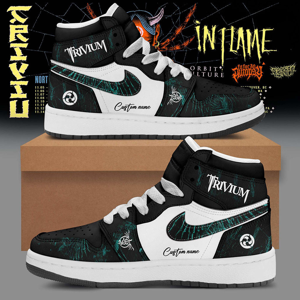 Personalized Trivium North America Tour 2026 Shoes Sneaker Trivium Merch Gift For Fans - Merchluma