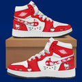 Kansas City Chiefs X Hello Kitty Shoes Sneakers 2026 KC Chiefs Merch Cute Gift For Her - Merchluma