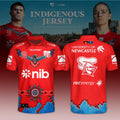 Newcastle Knights 2026 Indigenous Polo Shirt Newcastle Knights Merch Present For Rugby Fans - Merchluma