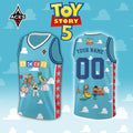 Personalized Las Vegas Aces X Toy Story 5 Basketball Jersey LV Aces Merch Gift For Son - Merchluma