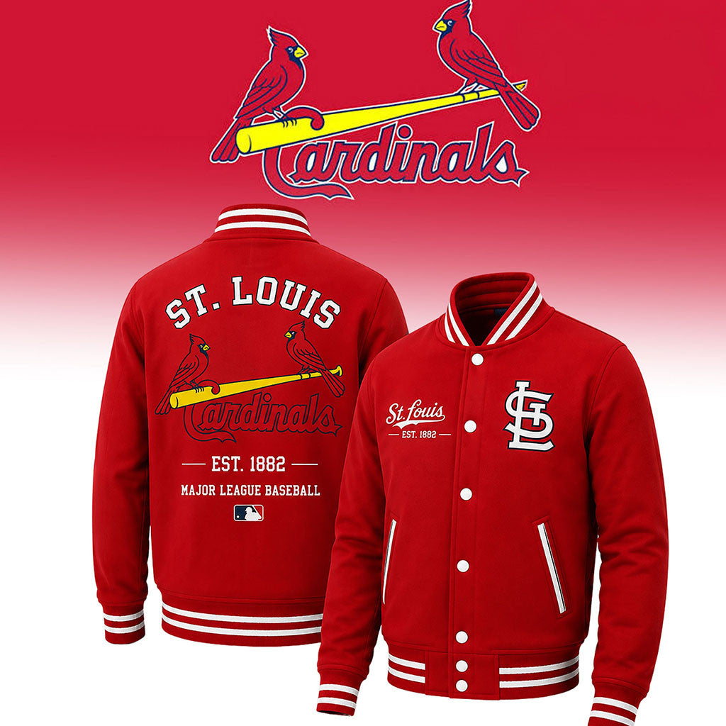 St Louis Cardinals 2026 Baseball Jacket St Louis Cardinals Merch Gift For Baseball Fans - Merchluma