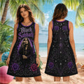 Black Sabbath Ozzy Osbourne Vintage Retro Sleeveless Dress Metal Concert Fans Apparel Women's - Merchluma