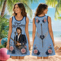 Paul McCartney Legendary Rock Concert Retro Vintage Style Sleeveless Dress Paul McCartney Merch - Merchluma