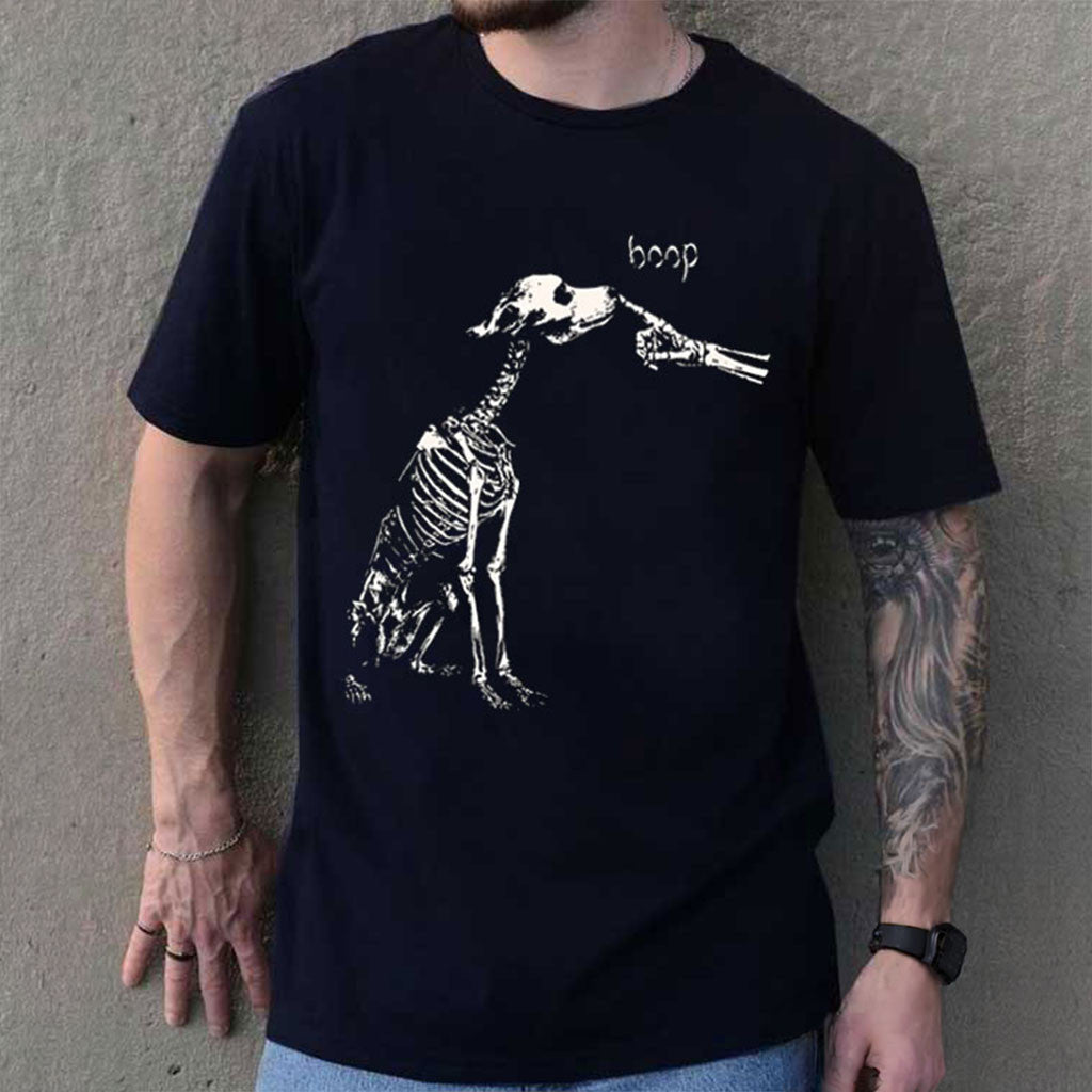 Dog Skeleton Boop Halloween Funny Spooky Dog Lover Shirt Halloween Graphic Shirt Gifts Ideas - Merchluma