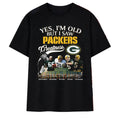Green Bay Packers Greatness Signatures Vintage Shirt Green Bay Packers Merch Football Gifts - Merchluma