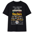 Pittsburgh Steelers Champions Signatures Vintage Shirt Steelers Merch Football Lovers Gifts - Merchluma