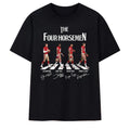 San Francisco 49ers Merch The Four Horsemen Abbey Road Signatures Shirt 49ers Fans Gifts - Merchluma
