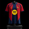 FC Barcelona Merch X Spiderman Mamba Style Football Jersey Spiderman Brand New Day Merch - Merchluma