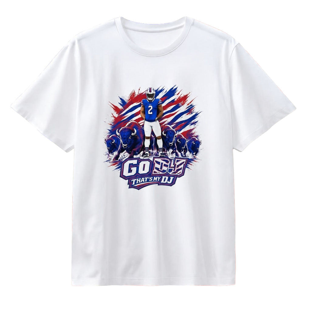 DJ Moore Go DJ That's My DJ Buffalo Bills Shirt Buffalo Bills Merch Gifts For Moore Fans - Merchluma