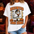 Haunted End Zone Ghost Shirt Football Halloween Spooky Game Day Shirt Halloween Gifts - Merchluma