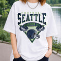 Seattle Football EST 1976 Shirt Vintage Game Day Shirts Seattle Seahawks Merch Fans Gifts - Merchluma