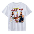 Stephen Curry And Nikola Jokic Nuggets at Warriors Christmas Day Game Shirt Basketball Gifts - Merchluma