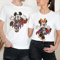 Mickey And Minnie Trick Or Treat Halloween Matching Couples Shirts Disney Halloween Shirts - Merchluma