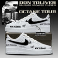 Custom Don Toliver Octane Tour Signed Shoes Don Toliver Personalized AF1 Gifts For Music Lovers - Merchluma