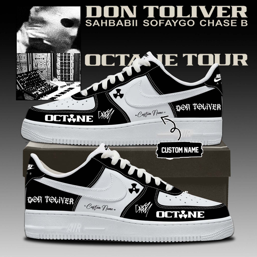 Custom Don Toliver Octane Tour Signed Shoes Don Toliver Tour Merch Gifts For Boyfriend - Merchluma