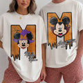 Vampire Mickey Witch Minnie Halloween Matching Couples Shirts Disney Halloween Merch 2026 - Merchluma