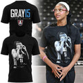 Atlanta Dream Merch X GRAY 15 Shirt WNBA Allisha Gray Graphic Shirt Dream Lovers Gifts - Merchluma
