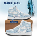 Personalized Karol G No Me Arrepiento De Sentir Tanto Signed Shoes Gifts For Karol G Fans - Merchluma