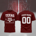 Personalized Texas AnM Aggies Merch NCAA Campus Pride Back To School 2026 Shirt For Fans - Merchluma