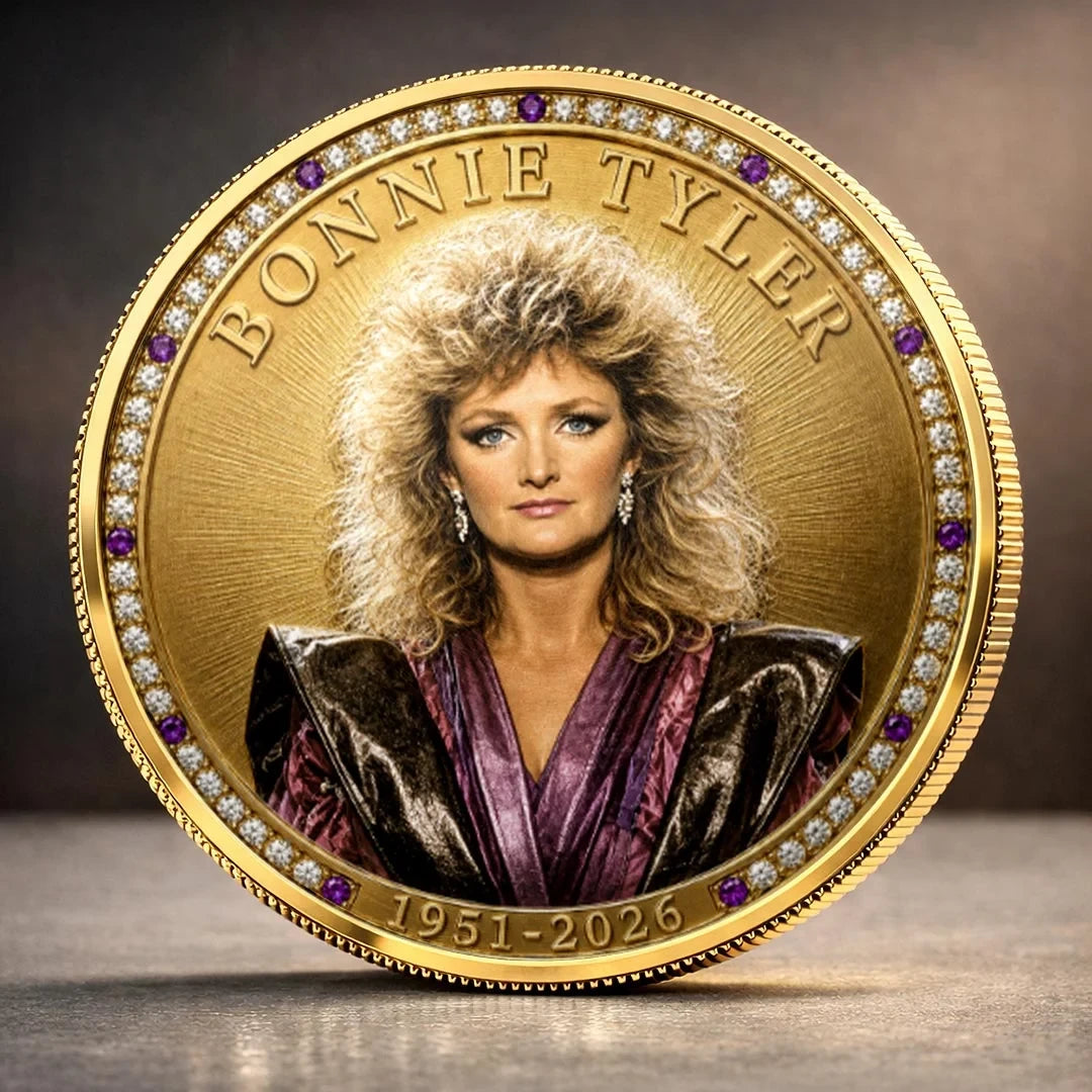 RIP Bonnie Tyler 1951 2026 Commemorative Coin Bonnie Tyler Memorial Coin Gifts For Music Lovers - Merchluma