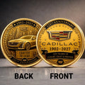 Cadillac 125th Anniversary 1902 2027 Commemorative Coin Cadillac Memorial Coin Gifts Ideas - Merchluma