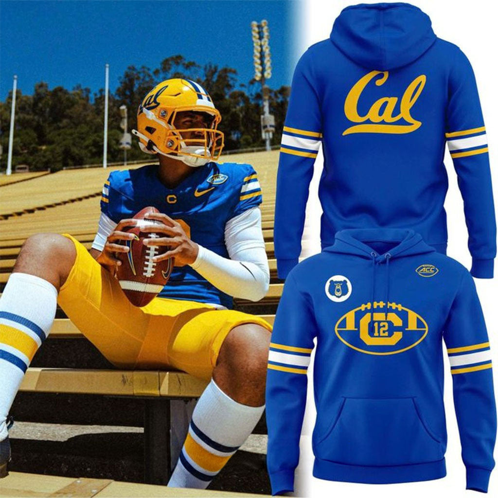 California Golden Bears Merch 2026 Joe Roth Uniforms Cal Football Blue Hoodie Gifts Ideas - Merchluma